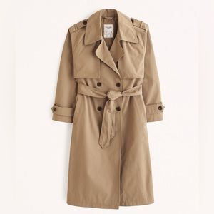 NWT Abercrombie Oversized Trench Coat
